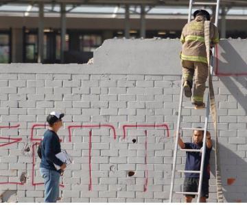 Aspirantes a bomberos realizaron pruebas para entrar al Departamento