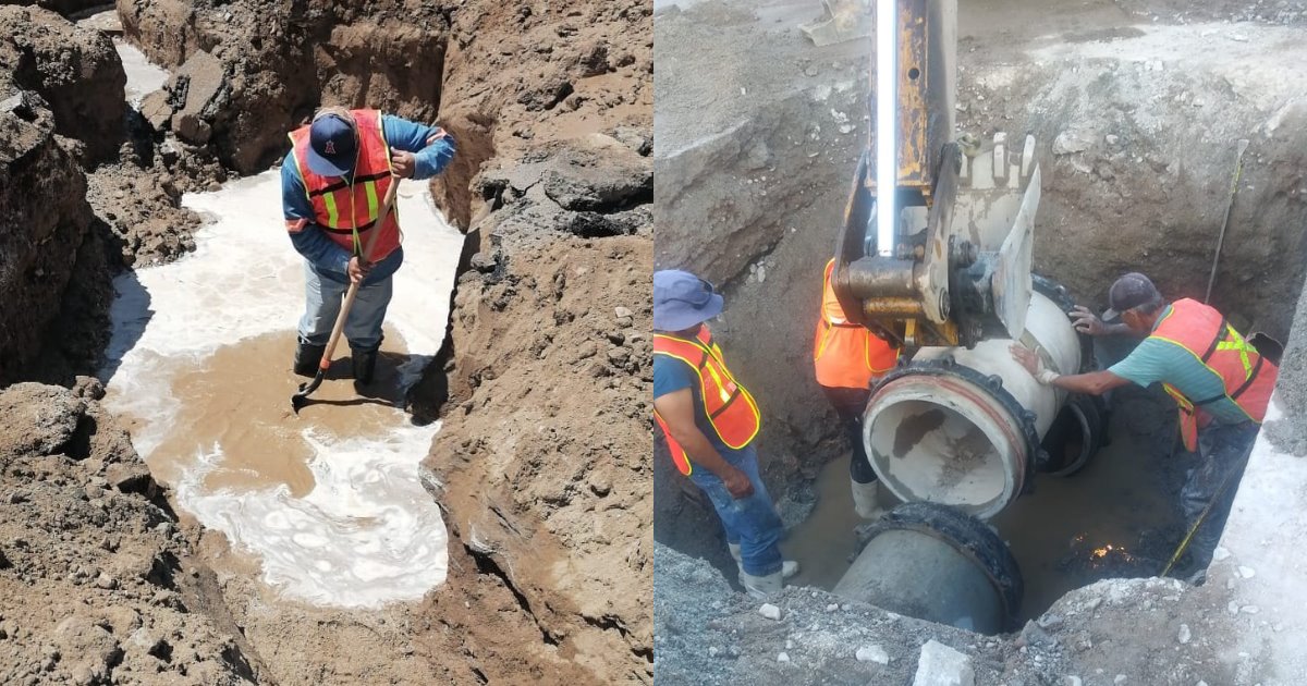 Advierten de baja presión de agua en estas zonas de Hermosillo