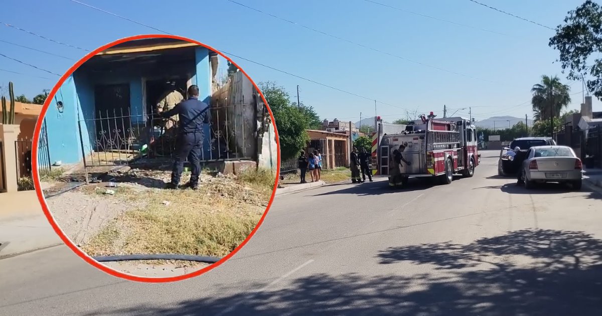 Menor quema el sillón de la casa y provoca un conato de incendio