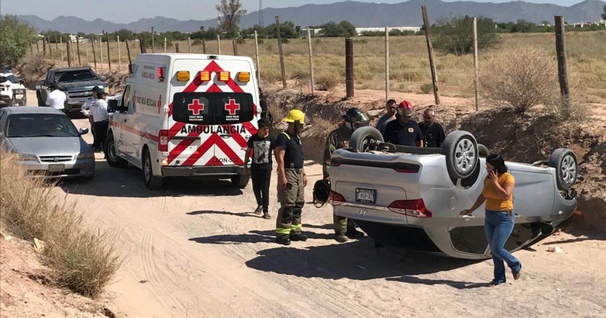 Más de 40 accidentes viales se registraron la semana pasada en Hermosillo