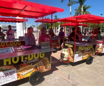 Cecop entrega carritos de dogos para apoyar a familias cajemenses