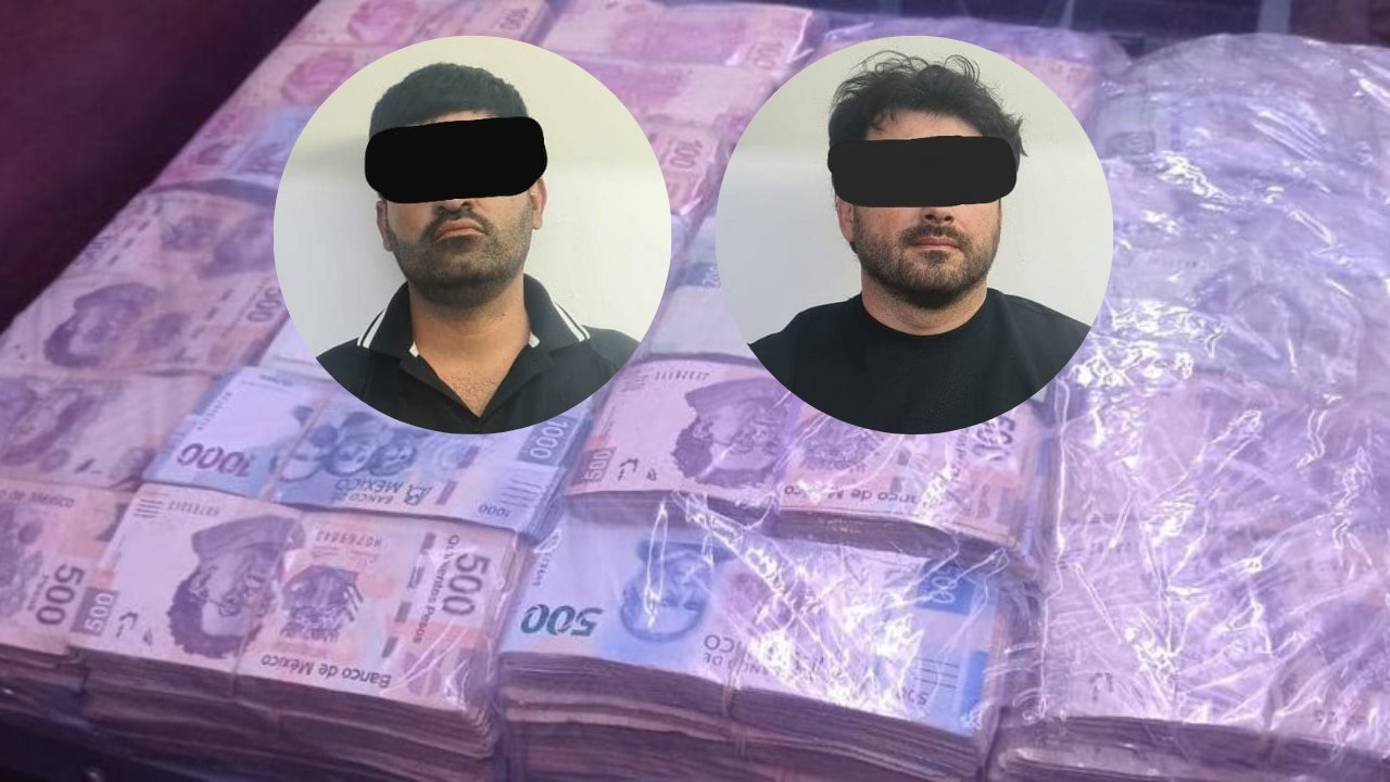 Detienen en Altar a dos hombres con 6 mdp en efectivo