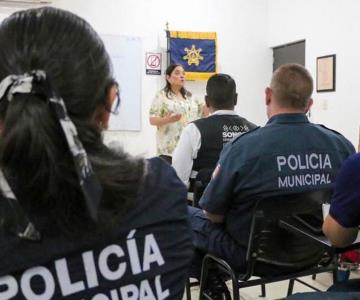 Capacitan a policías de Cajeme en atención de violencia de género