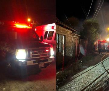 Muere adulto mayor en incendio de su casa; no alcanzó a salir