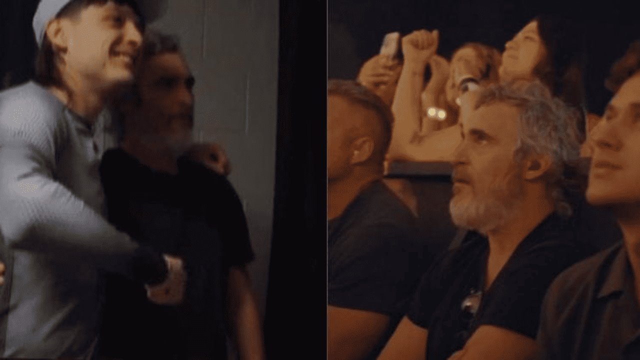 The Joker y Peso Pluma: Joaquin Phoenix asiste a concierto del mexicano