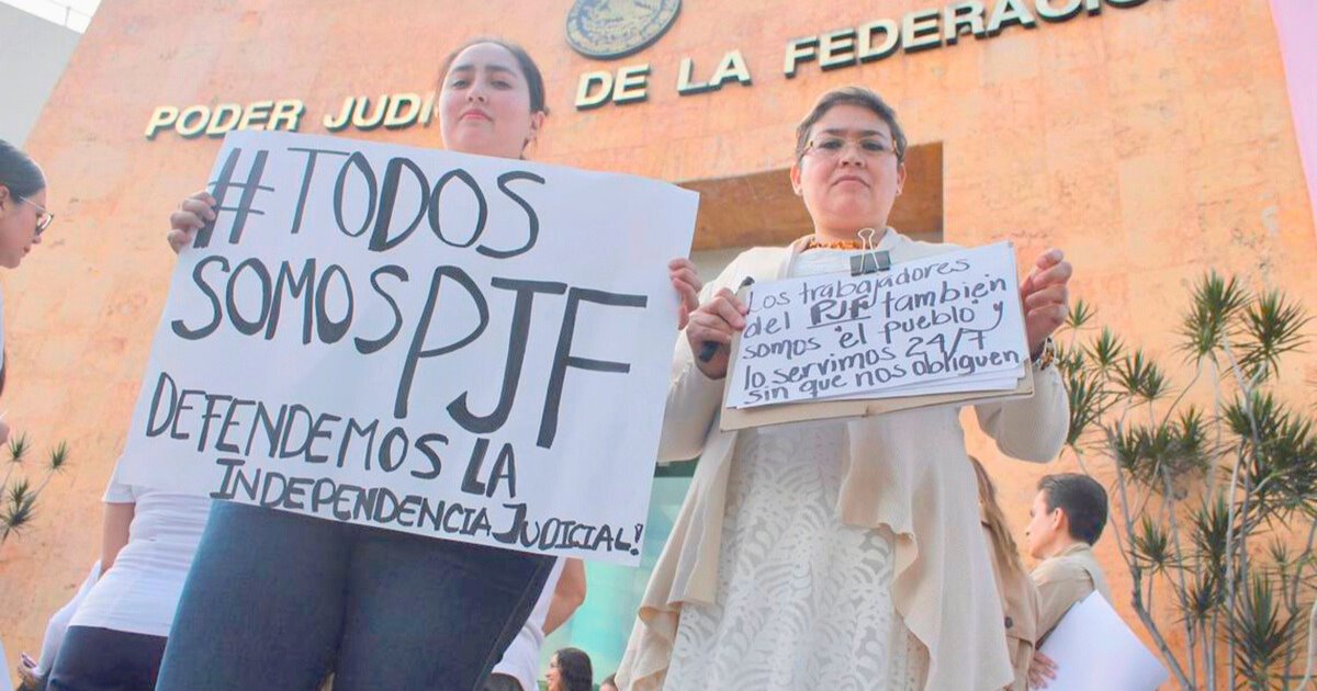 Jueces y empleados del PJF llaman a paro nacional