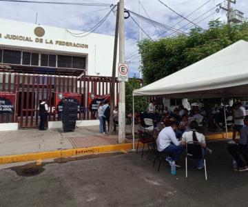 Trabajadores del Poder Judicial en Cajeme se unen al paro nacional