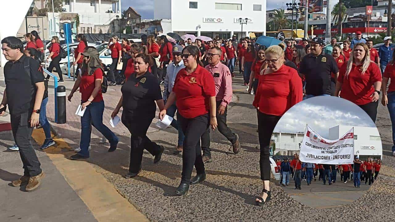 Sindicalizados de Navojoa anuncia mega marcha para el día viernes