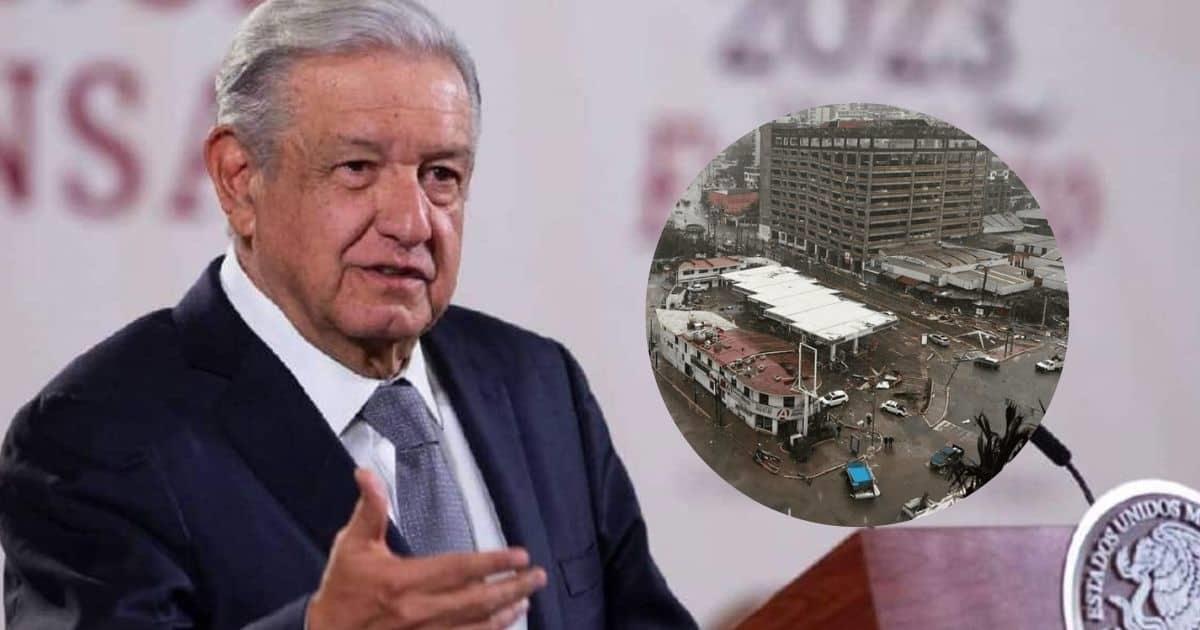 No nos fue tan mal: AMLO compara decesos en huracán Otis con Katrina