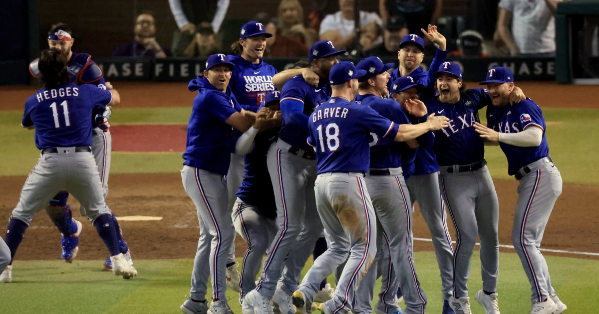 Rangers de Texas consigue primer Serie Mundial en 5 juegos ante los Dbacks