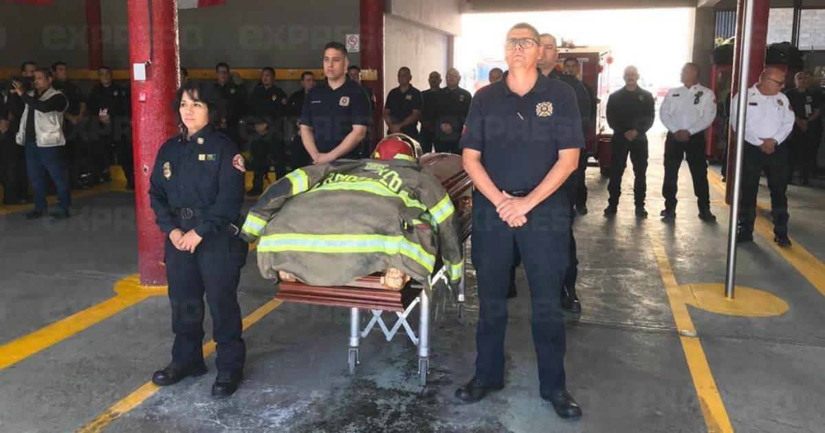 Realizan homenaje a Alejandro Duarte, bombero fallecido de Hermosillo