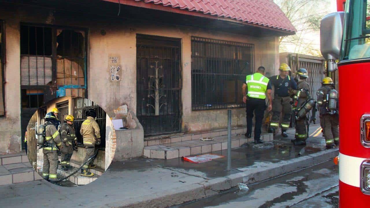 Persona en situación de calle provoca incendio en el centro