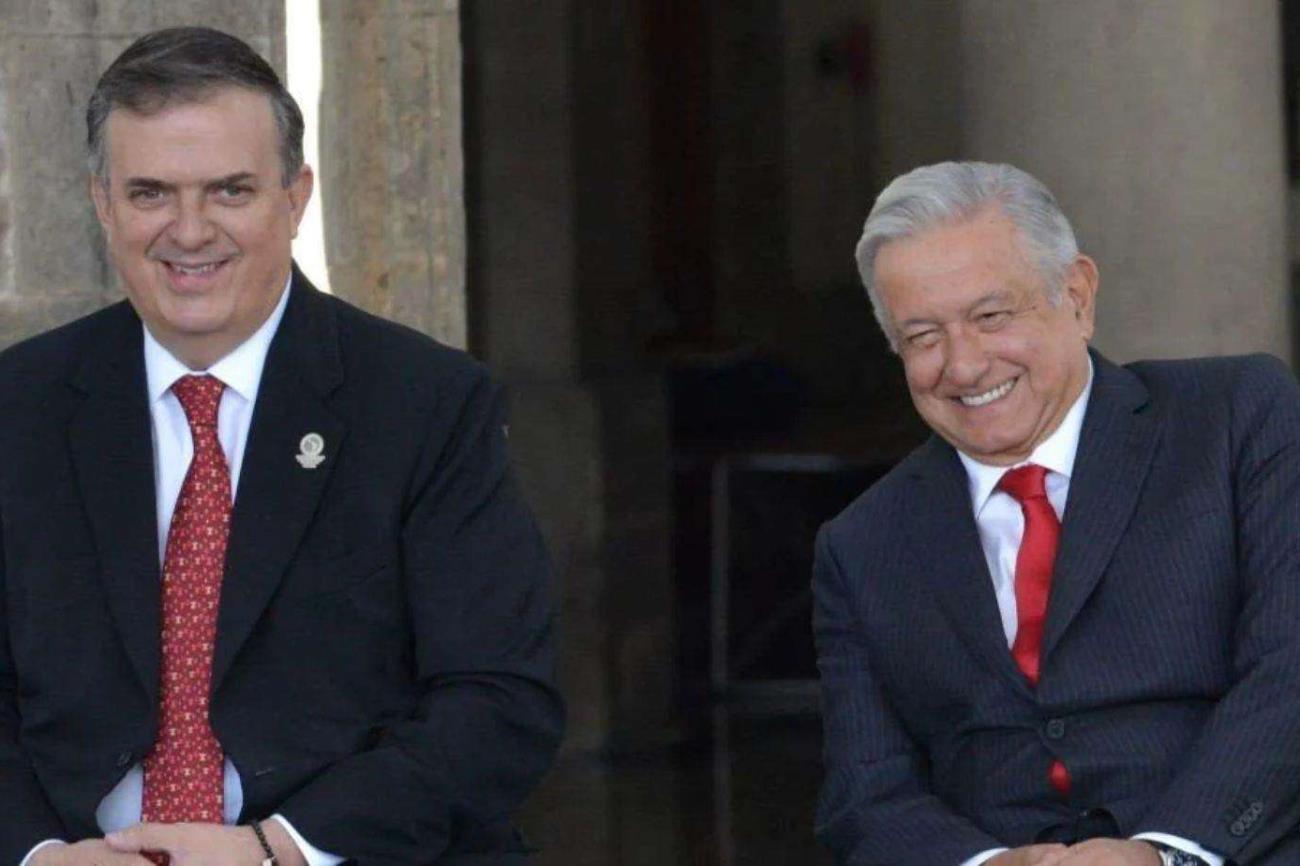 AMLO se alegra que Marcelo Ebrard por regresar a Morena