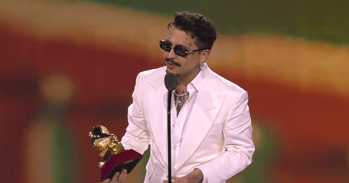 ¡De Sonora para el mundo! Nodal gana Latin Grammy por Mejor Álbum