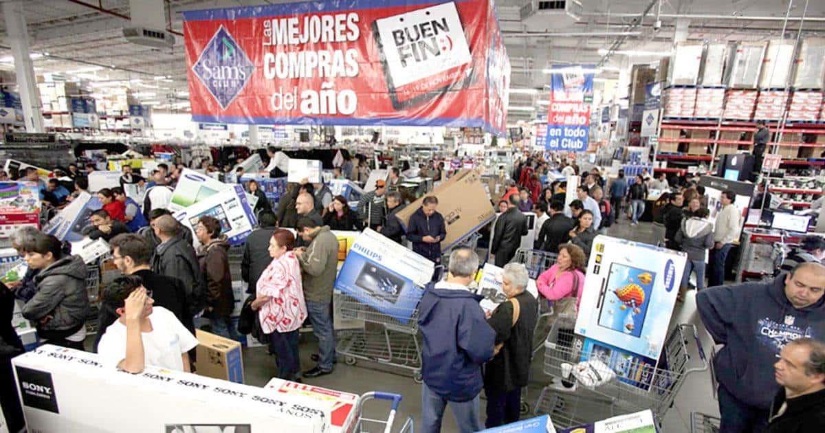 Reportan tiendas llenas por El Buen Fin 2023