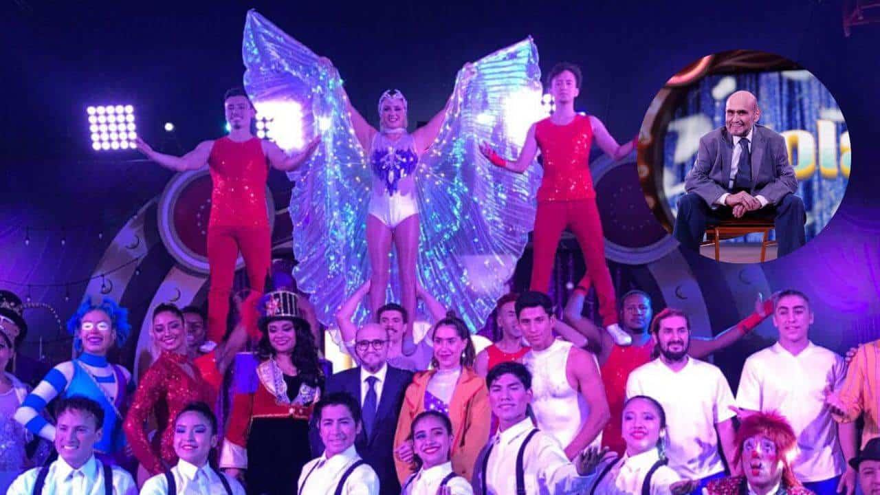 Llega el Gigante Circo de Édgar Vivar, “El señor Barriga”