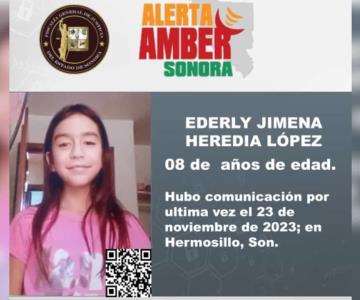 Activan Alerta Amber para localizar a menor de 8 años en Hermosillo