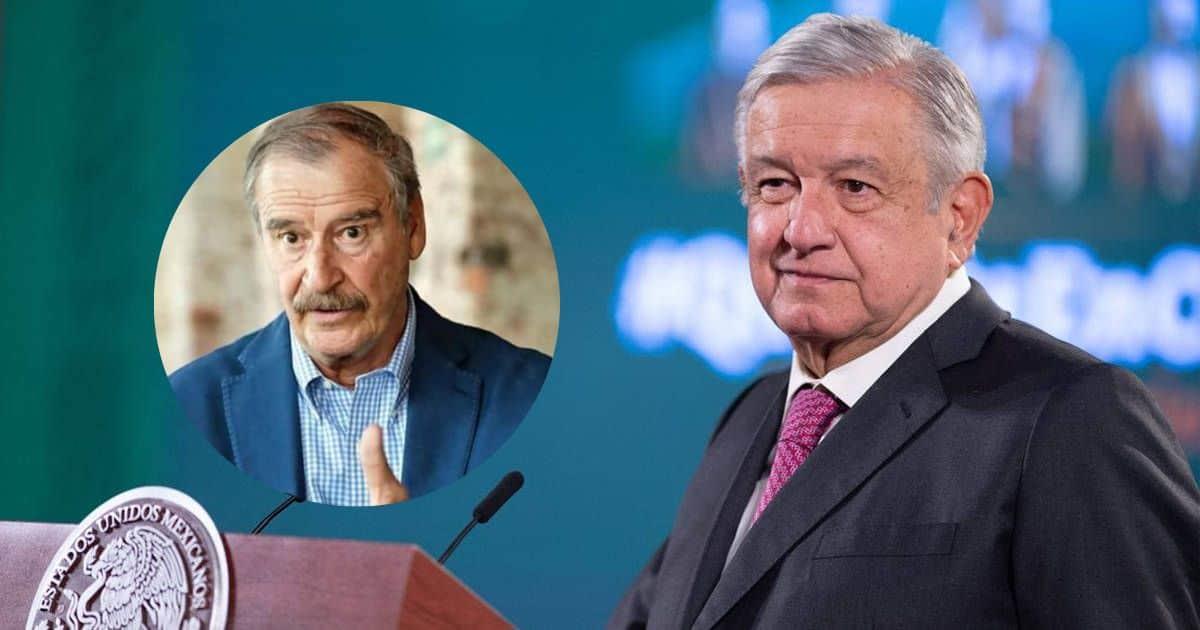 AMLO reprueba cierre de la cuenta de X de Vicente Fox