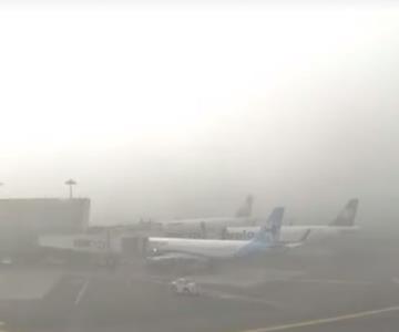 Aeropuerto de GDL cierra por niebla; afecta a 74 vuelos