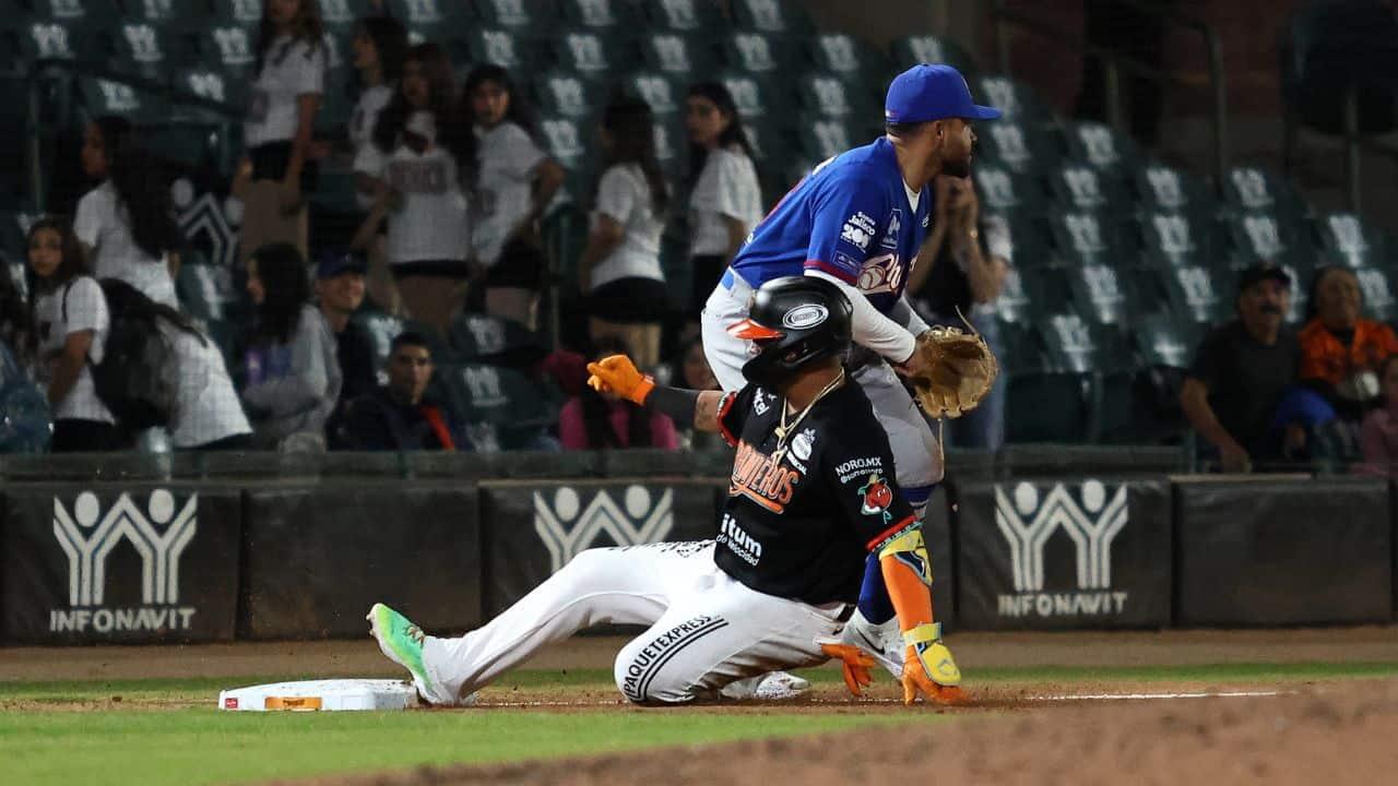 Naranjeros protegen la casa ante Charros