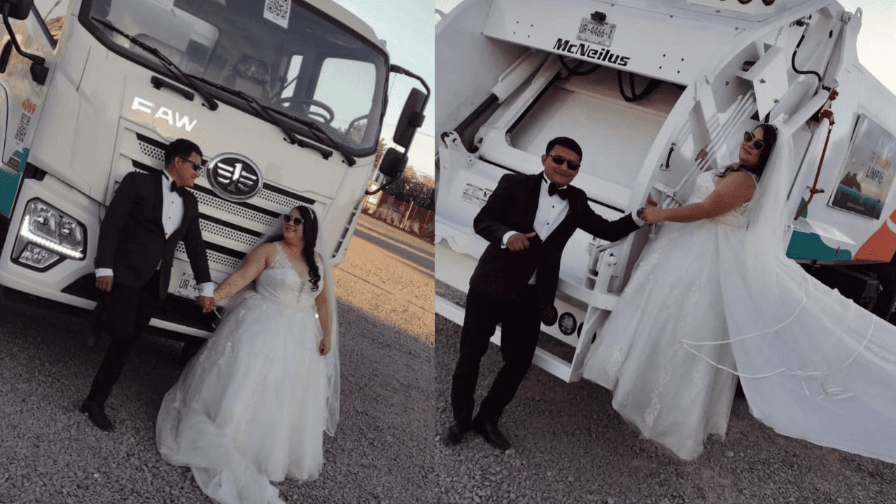 María y Luis Enrique celebran su matrimonio con especial sesión de fotos