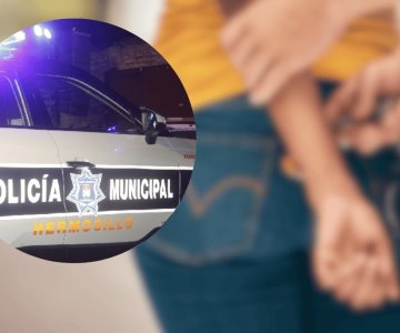 Mujer es arrestada por amenazar con cuchillo a su pareja en la Luis Encinas