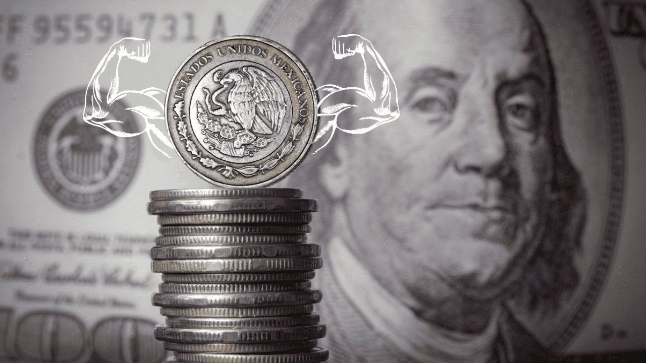 Superpeso vuelve a romper el piso de 17 unidades por dólar