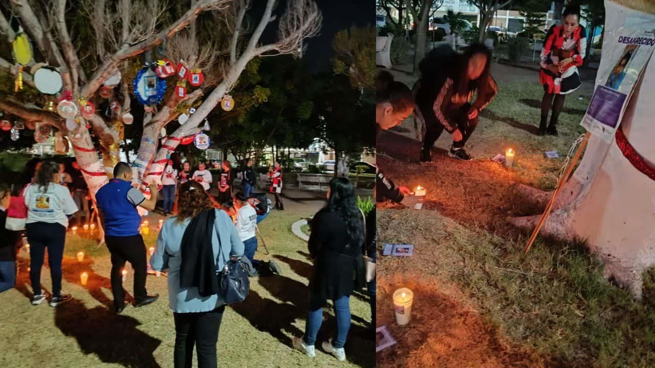 Guerreras buscadoras de Sonora realizaron una Velada por la verdad