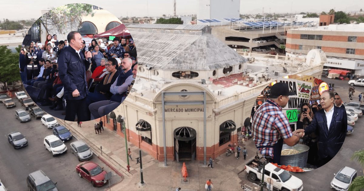 Formalizan inicio de las obras de remodelación del Mercado Municipal #1