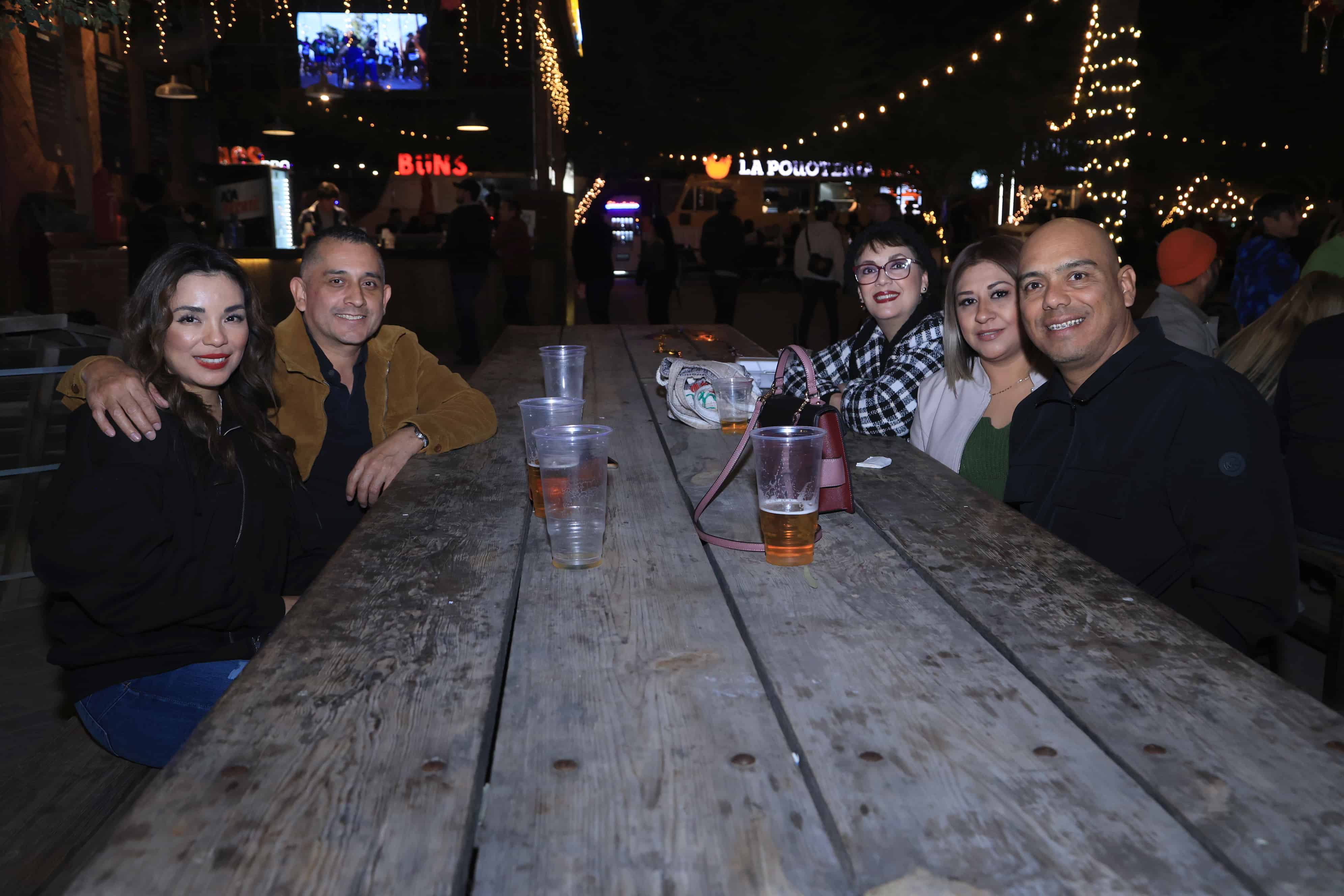 Pasaron una agradable noche en el Parque La Ruina