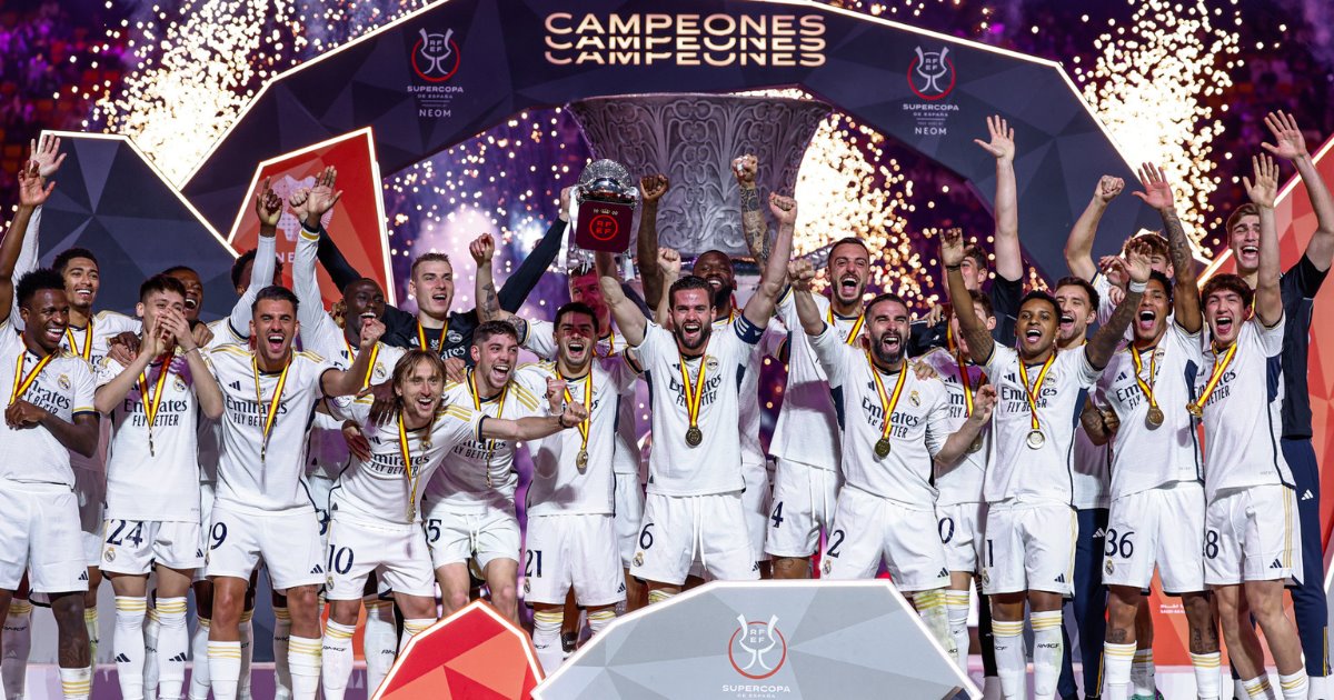 Real Madrid humilla al Barcelona y gana la Supercopa de España