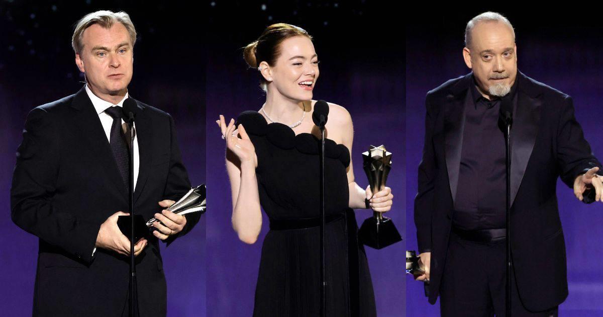 Estos fueron los ganadores de los Critics Choice Awards 2024