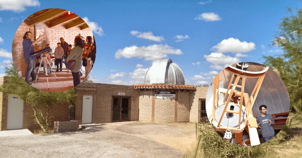 Observatorio Antonio Sánchez pone el espacio al alcance de la gente