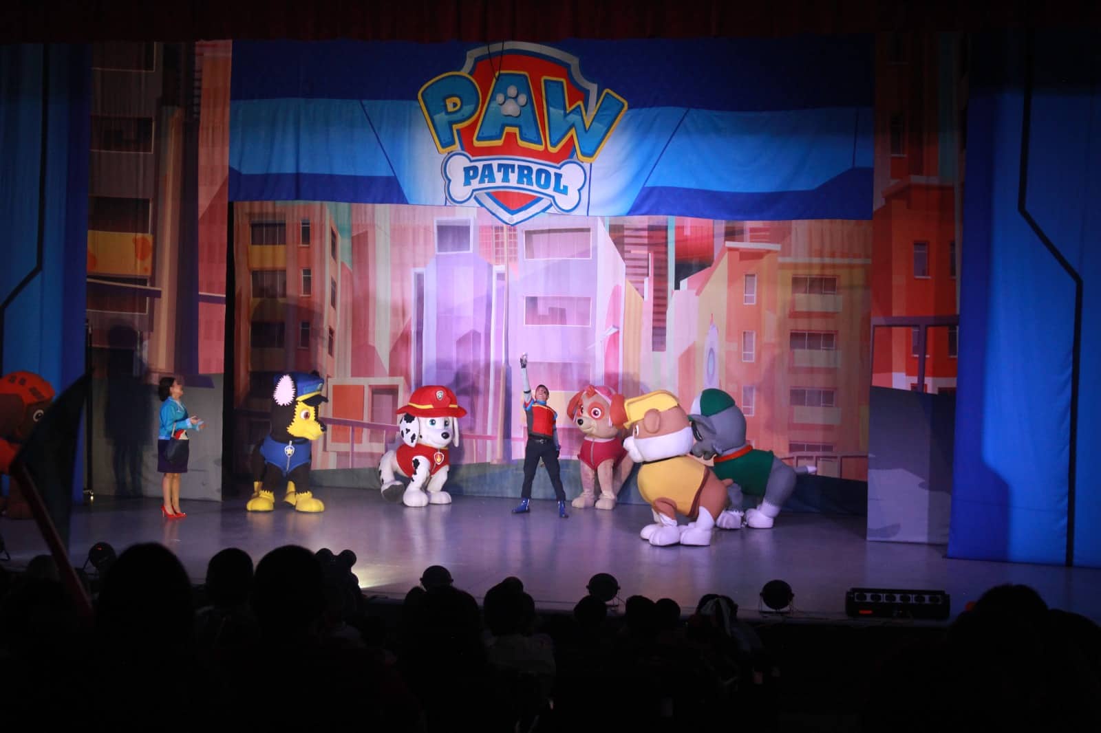 Mágica aventura con Paw Patrol en el Auditorio Cívico del Estado