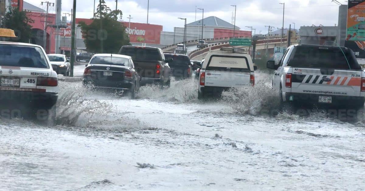 Lluvia en Hermosillo registra 44 mm este martes: Conagua