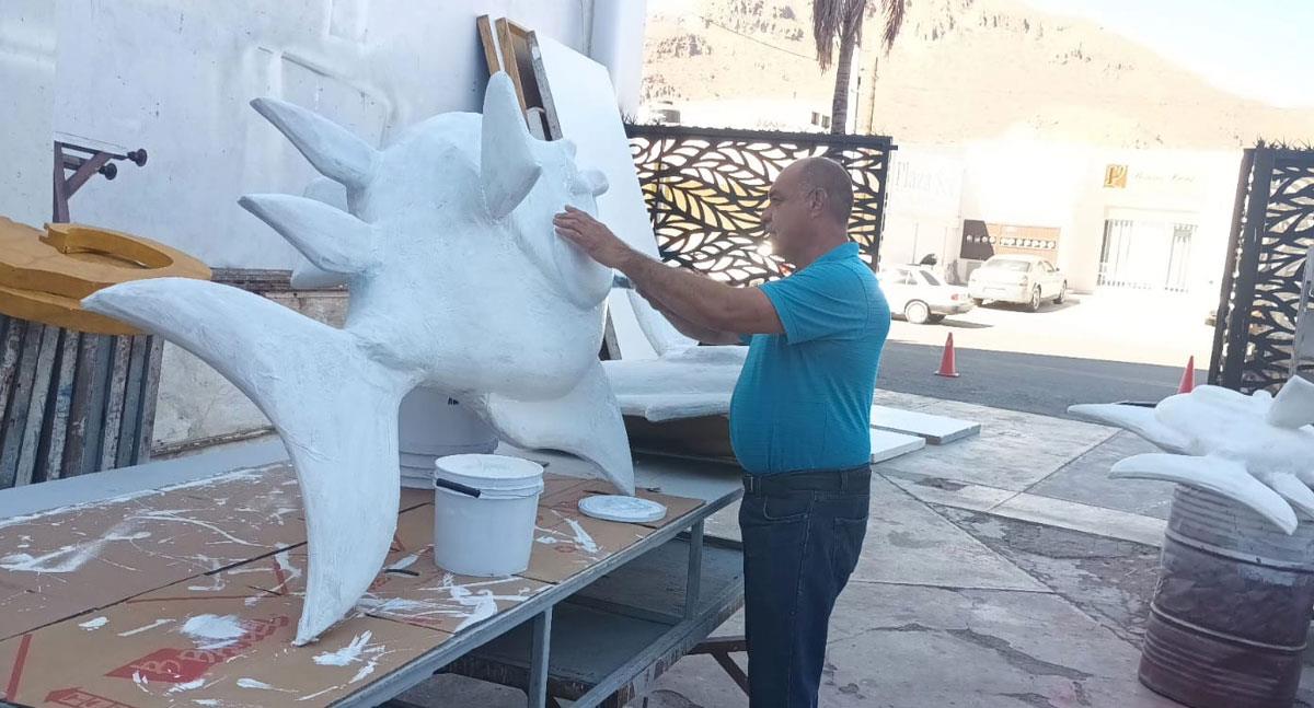 Carros alegóricos están casi listos para el Carnaval de Guaymas