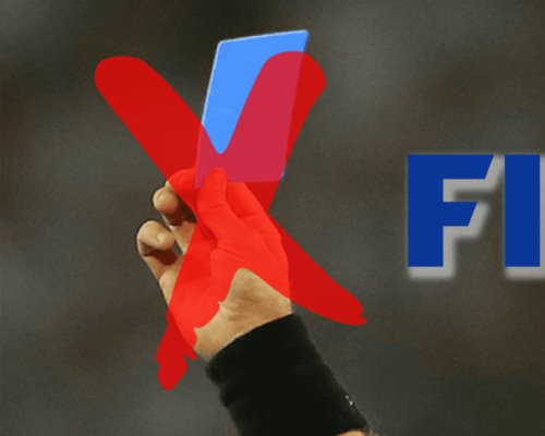 FIFA aclara situación de la tarjeta azul: no se aplicará en niveles élite
