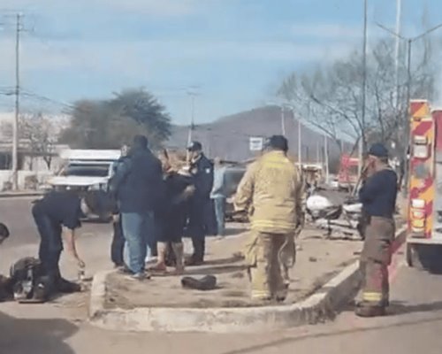 Accidente de tránsito en Hermosillo deja un herido
