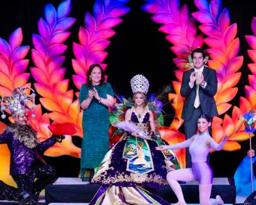 Andrea Viramontes es la reina del Carnaval de Guaymas 2024