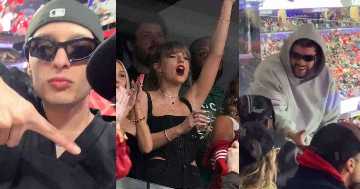 Taylor Swift, Bad Bunny, Peso Pluma y más presentes en el Super Bowl