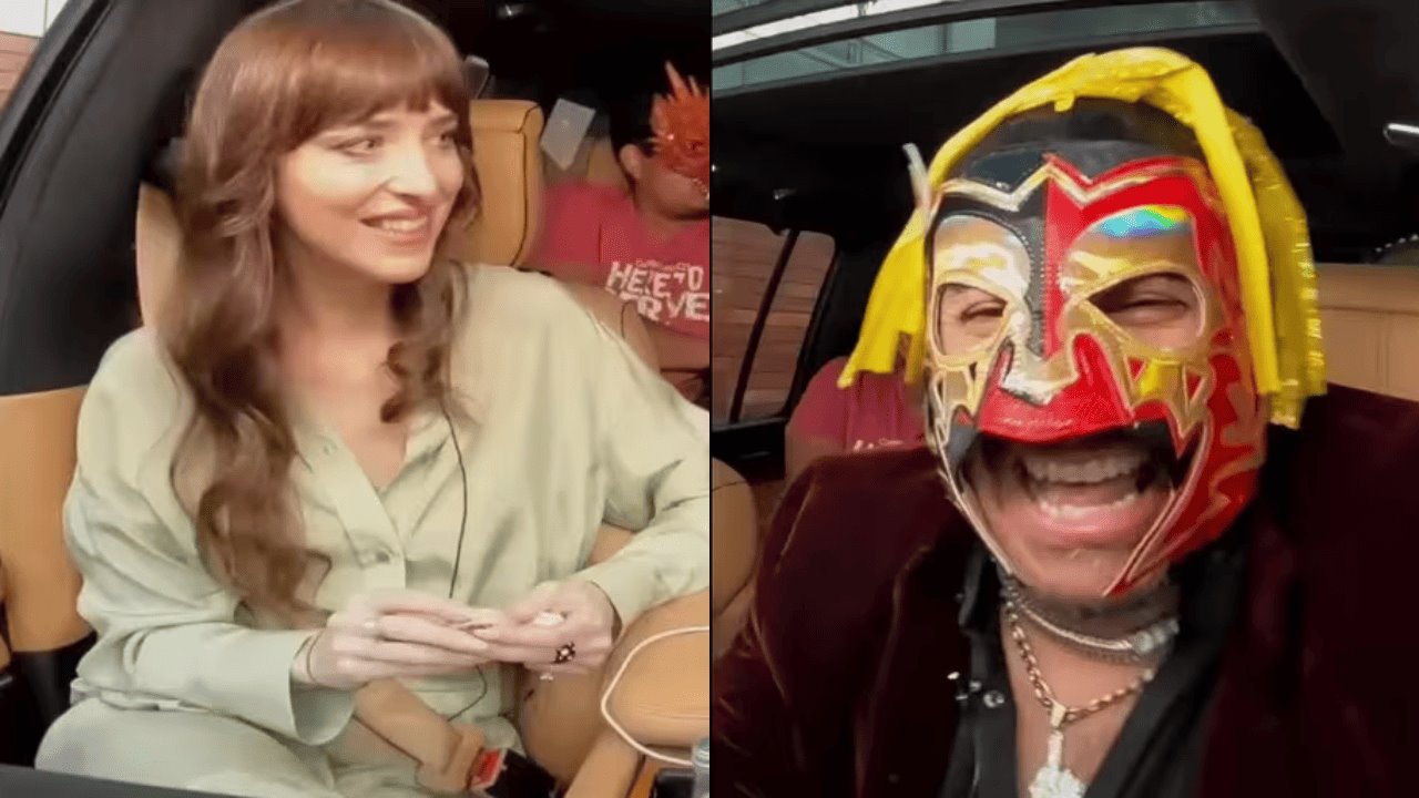 Disfruta Dakota Johnson de la cumbia mexicana con el Escorpión Dorado