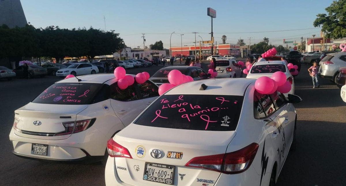 Choferes en Obregón brindan traslados gratuitos a pacientes con cáncer