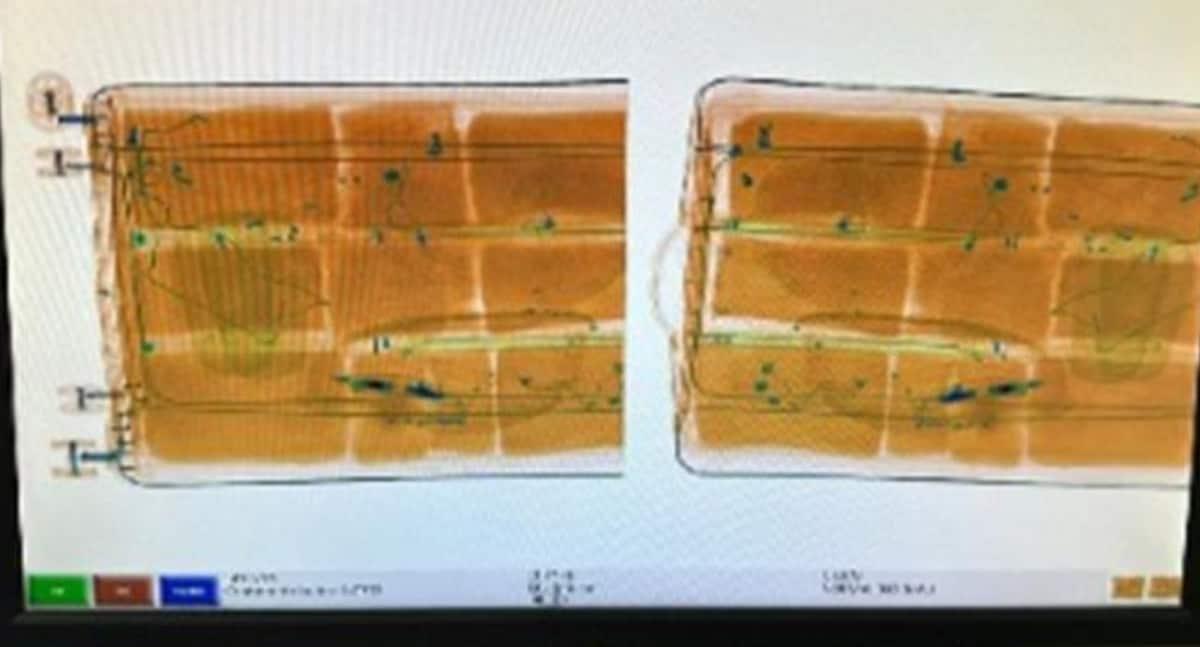 Aseguran en AICM más de 17 kilos de cocaína en dos maletas