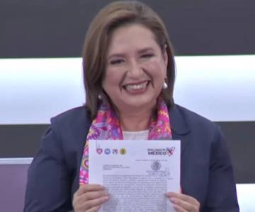 Xóchitl Gálvez Ruiz se registra como candidata presidencial