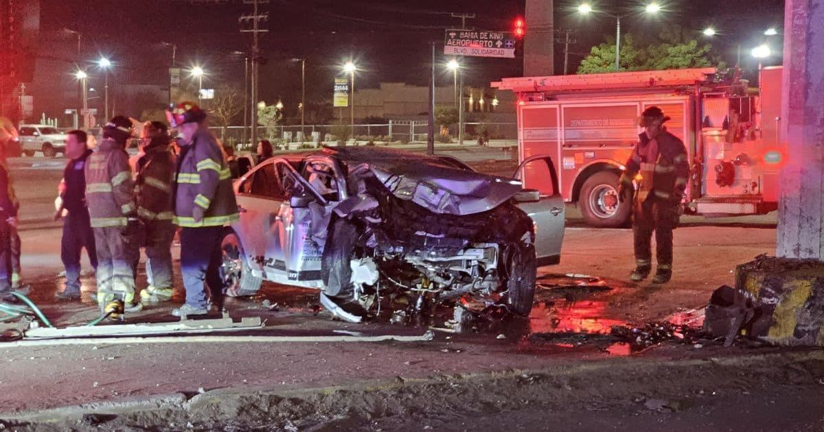 Investiga FGJES a conductor en accidente que dejó un muerto en Hermosillo