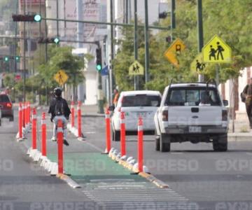 Buscan mejorar ciclovías en calles aledañas a la Unison