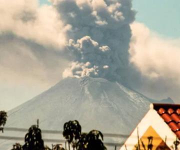 Cae ceniza en municipios de Puebla; se mantiene nivel amarillo fase 2