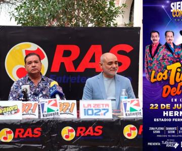 Regresan Los Tigres del Norte a Hermosillo