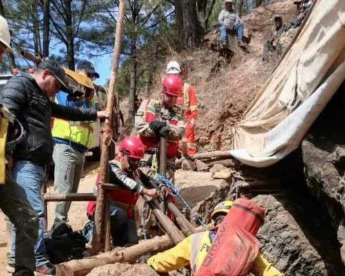 Protección Civil de Navojoa participa en el rescate de minero de Chihuahua