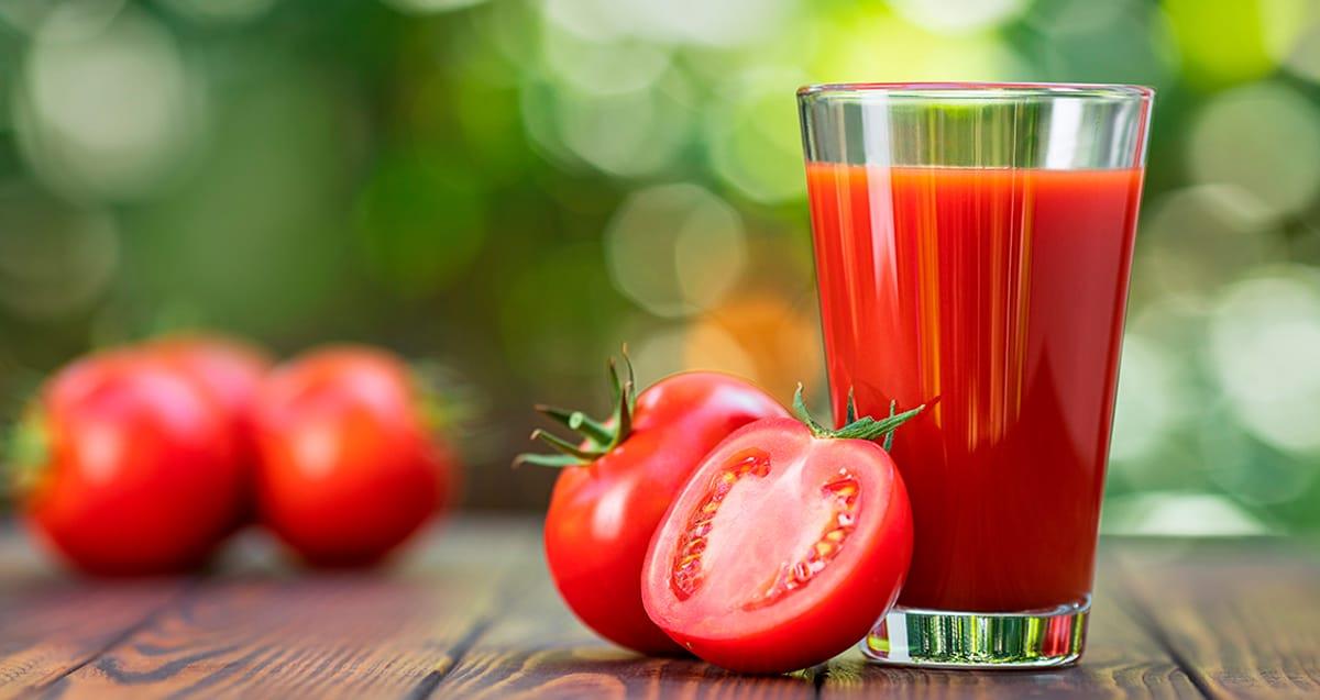 Beneficios del jugo de tomate